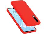 Cadorabo Custodia Protettiva Per Huawei P30 Caso In Rosso Telefono Cellulare Case Cover Tpu Etui