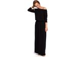 Made Of Emotion Maxi Abito Da Donna Tobias M435 Nero L/Xl