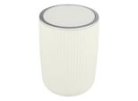 Cestino Agropoli L Swing Top Bianco Crema
