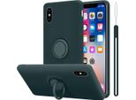 Custodia Cadorabo Per Apple Iphone X / Xs Custodia Protettiva In Verde Custodia Per Cellulare Tpu Custodia Cover