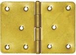 Cerniera Per Cassa Con Perno Rivettato Zincato Giallo 100X70X2,0Mm