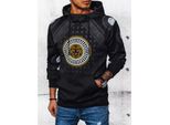 Dstreet Felpa Con Cappuccio Da Uomo Hene Nero M