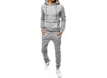 Dstreet Tuta Uomo Jevan Grigio Chiaro L