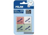 Milan 430 Gomma 4 Unità Verde, Bianco, Rosa Verde, Bianco, Rosa Taglia Unica