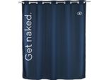 Tom Tailor 180X200 Tenda Da Doccia Antimuffa Navy Lavabile Vasca Da Bagno Doccia