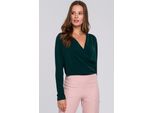 Makover Camicetta Da Donna Estrinwen K037 Verde Scuro Xl
