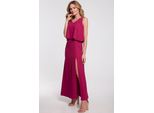 Makover Maxi Abito Donna Siver K048 Prugna Xxl