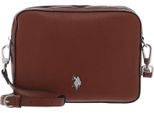 U.S. Polo Assn. Borsa A Tracolla New Mansion Zip Crossbody Tan Marrone