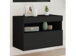 Maison Exclusive - Mobile Tv Con Luci Led Nero 60X30X40 Cm