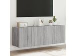 Maison Exclusive - Mobile Tv Con Luci Led 2 Pz. Grigio Sonoma 60X35X41 Cm