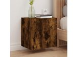 Maison Exclusive - Mobile Tv In Rovere Affumicato 40,5X30X40 Cm Materiale Ligneo