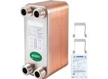 Vevor EATB12 Scambiatore Di Calore A Piastre Scambiatore Di Calore A Piastre 40 Scambiatore Di Calore A Piastre Acciaio Inox 316 L Scambiatore Di Calore Riscaldamento