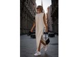 Made Of Emotion Maxi Abito Donna Vap M790 Crema Xl