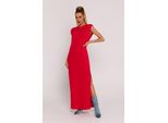 Made Of Emotion Maxi Abito Donna Vap M790 Rosso Xl