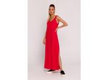 Made Of Emotion Maxi Abito Donna Joljim M791 Rosso L