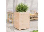 Maison Exclusive - Fioriera Da Giardino 50X50X72,5 Cm In Legno Massello Di Pino