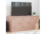 Maison Exclusive - Mobile Tv Rosa 99X39X44 Cm Acciaio