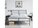 Maison Exclusive - Comodini 2 Pz. Antracite 34,5X39X44 Cm Acciaio