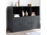 Maison Exclusive - Credenza Antracite 99X39X73 Cm Acciaio