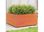 Maison Exclusive - Fioriera Giardino Marrone Cera 100X100X49,5 Legno Massello Pino