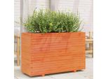 Maison Exclusive - Fioriera Giardino Marrone Cera 110X40X72 Cm Legno Massello Pino