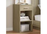 Maison Exclusive - Comodini 2 Pz. Rovere Sonoma 35X34X65 Cm Materiale Ligneo