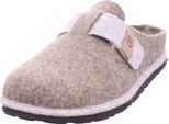 Pantofola Da Donna Rohde In Feltro Con Chiusura A Velcro E Plantare Estraibile D.Meran 6812, Misura:37 Eu, Colore:Beige
