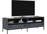 Maison Exclusive - Mobile Tv Antracite 135X39X43,5 Cm Acciaio Laminato A Freddo