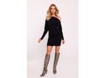 Made Of Emotion Abito Off Shoulder Da Donna Zukonj M818 Nero L/Xl