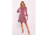 Made Of Emotion Mini Abito Donna Fronius M825 Rosa Scuro S