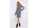 Made Of Emotion Mini Abito Donna Vish M821 Grigio Melange L/Xl