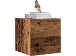 Maison Exclusive - Mobile Tv Effetto Legno Antico 30,5X30X30 Cm