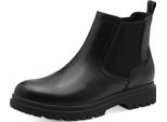 Tamaris Donna Elegante Stivaletto Chelsea 1-25440-45 Nero