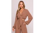 Made Of Emotion Camicetta Donna Gahevere M861 Cioccolato M