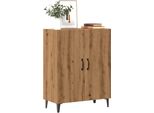 Maison Exclusive - Credenza Artisan In Rovere 70X34X90 Cm Materiale Ligneo