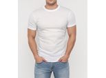 Recea T-Shirt A Manica Corta Asxors Uomo Bianco M