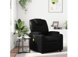 Best MöBel Poltrona Reclinabile Per Massaggio, Pelle Finta, Nero - Tv E Poltrone Reclinabili CL9712312 1Pacco