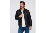 Ombre Clothing Giacca Di Transizione Da Uomo Lilred Nero L