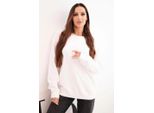 Kesi Felpa Con Cappuccio Da Donna Nuwful Bianco S