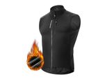 Rockbros Gilet Da Ciclismo Giacca Calda Senza Maniche In Pile Antivento Gilet Sportivo Per Ciclismo, Corsa, Escursionismo Euro 3XL