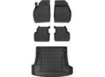 Set Tappetini In Gomma 3D Saab 9-3 2 Estate 2002 -2015