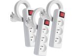 Edibazzar | Grundig Nastro Di Prese Da 1,5 M, 3 Prese, Set Da 3