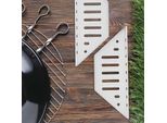 Cestini Per Carbone Per Barbecue A Carbonella, Set Da 2