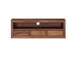 Syfax™ Mobile Porta Tv 120X30X40 Cm In Legno Massello Di Acacia