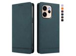 Custodia Per Oppo Reno15 5G, Custodia Retro In Finto Cuoio Con Supporto E Slot Per Carte Verde