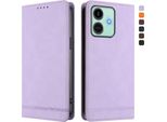 Custodia Per Honor Play10, Custodia Retro In Finto Cuoio Con Supporto E Slot Per Carte Di Credito Viola