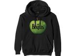 The Beatles - Felpa Con Cappuccio Logo Per Uomo/Donna Unisex RO5224 (S) (Nero)