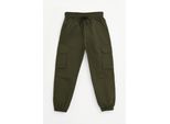 Bonito | Pantaloni Da Jogging Cargo Per Ragazzi - Taglia 152 (11-12 Anni) - Gabardine - Comodi E Resistenti