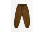 Bonito | Pantaloni Da Jogging Cargo - Taglia 110 (4-5 Anni) - Gabardine - Elasticizzati, Comodi E Pratici