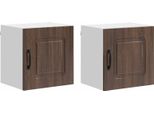 Syfax™ Mobile Da Cucina Kalmar 2 Pcs Rovere Marrone 40 X 31 X 40 Cm